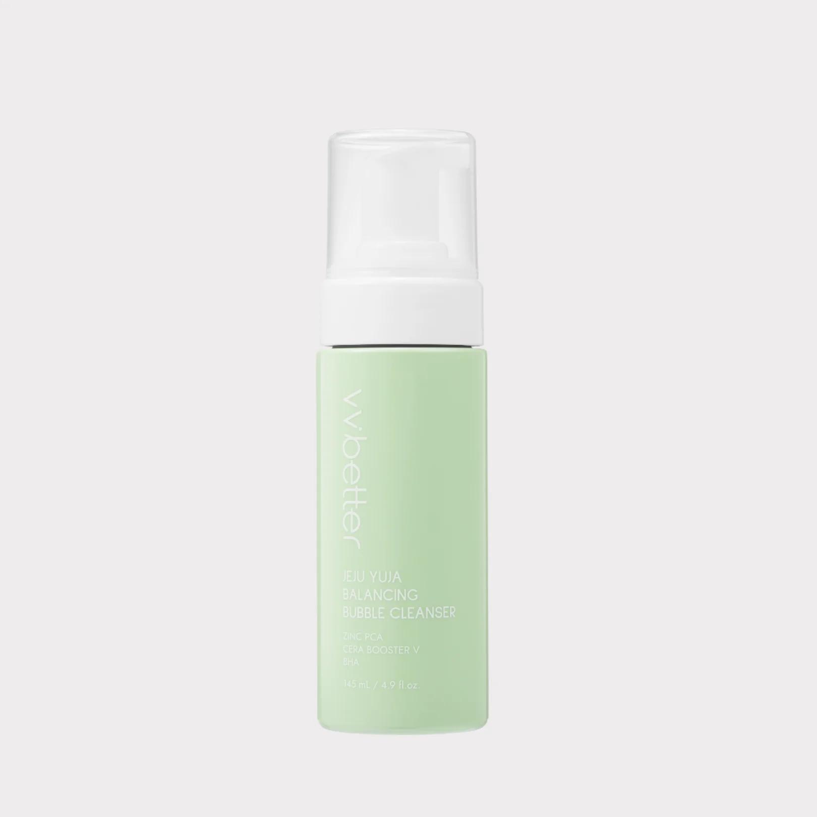 Jeju Yuja Balancing Bubble Cleanser