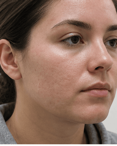 Medical Extraction Facial: after