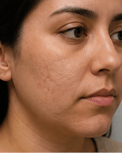 Salicylic Acid Peel: before