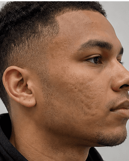 Acne Scar Revision: before