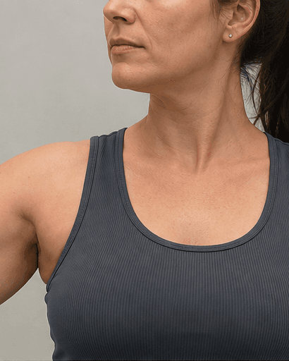 Electromagnetic Muscle Sculpting: before