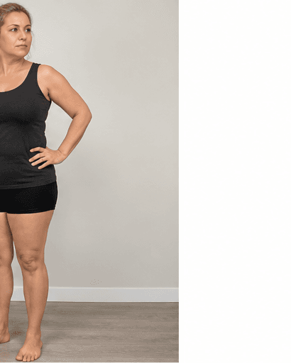 Thigh Contouring: after