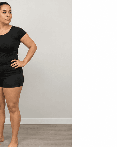 Thigh Contouring: after
