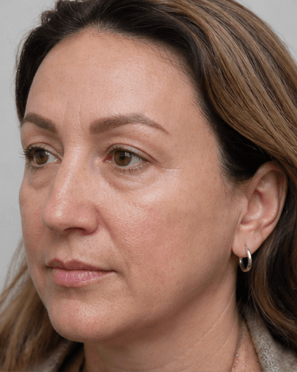 Brow Shaping: after