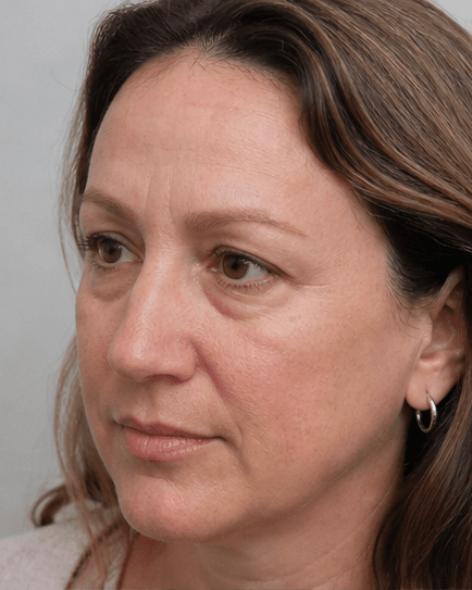 Brow Shaping: before