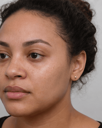 Brow Shaping: after
