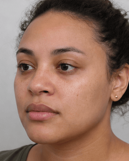 Brow Shaping: before