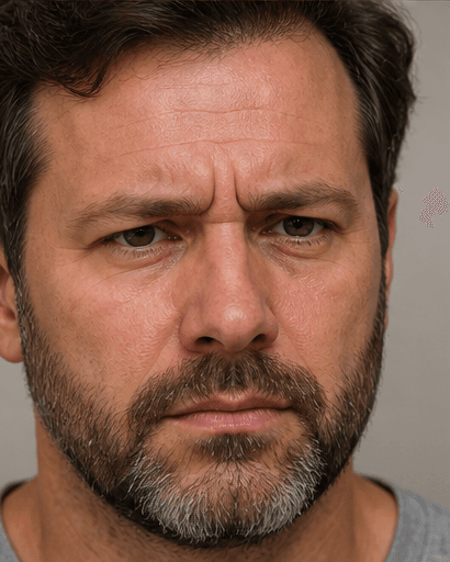 Frown Lines: before