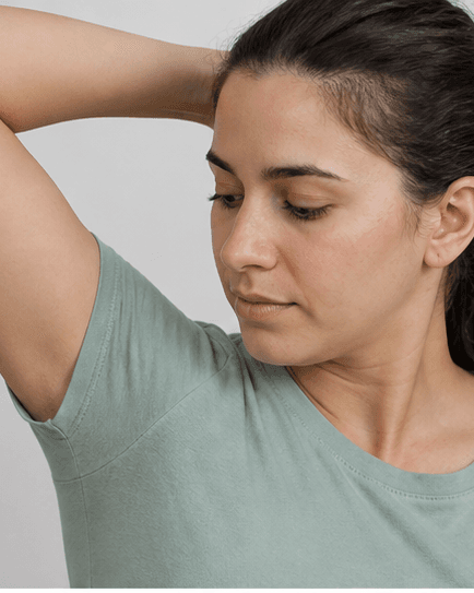 Underarm Sweat Control: after