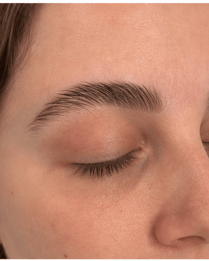 Brow Lamination: after