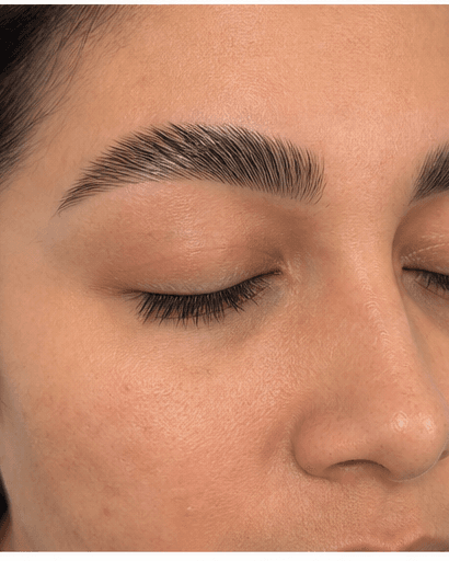 Brow Lamination: after