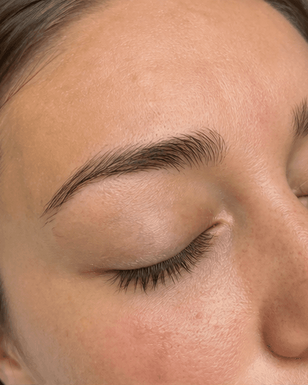 Lash Lift & Tint: before