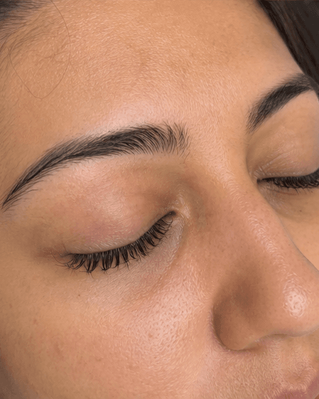 Lash Lift & Tint: after