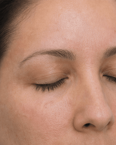 Powder Brows: before