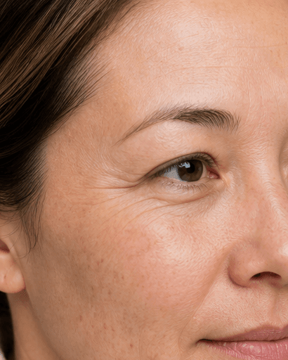 Crow's Feet Softening: before