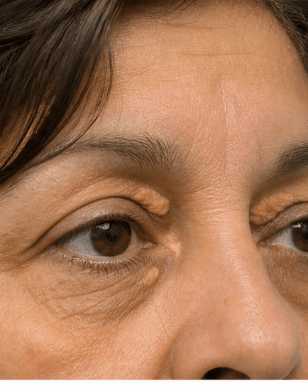 Xanthelasma Removal: before