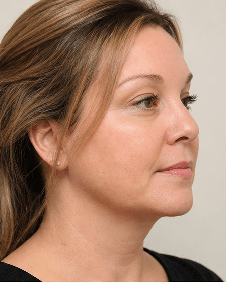 Chin & Neck Lift: after