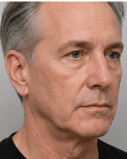Facial Fat Transfer: before