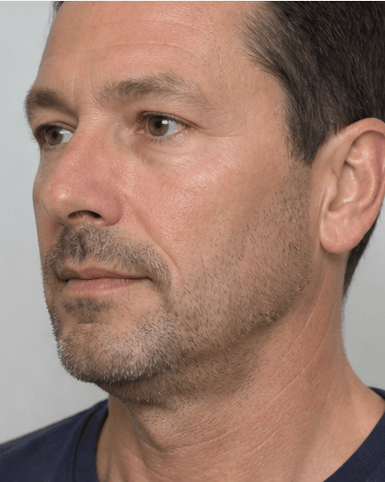 Jaw Slimming Programme: before