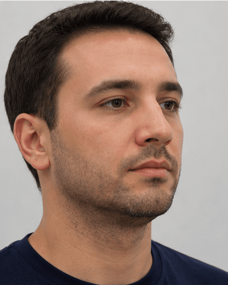 V-Line Contouring: after