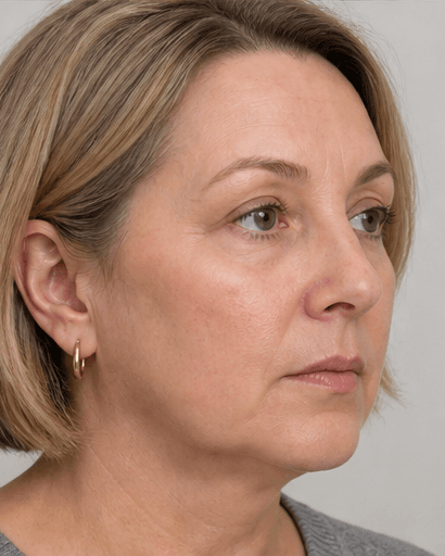 Jawline Contouring: after