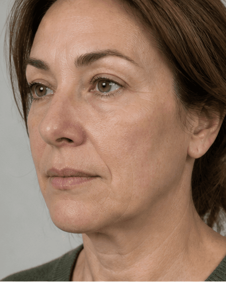 Nasolabial Fold Softening: before