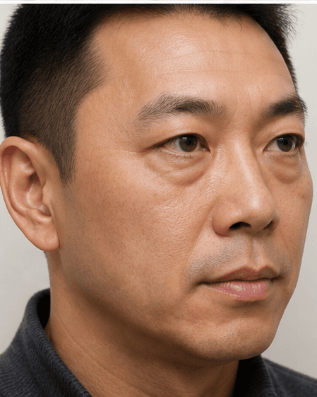 Under-Eye (Tear Trough): before