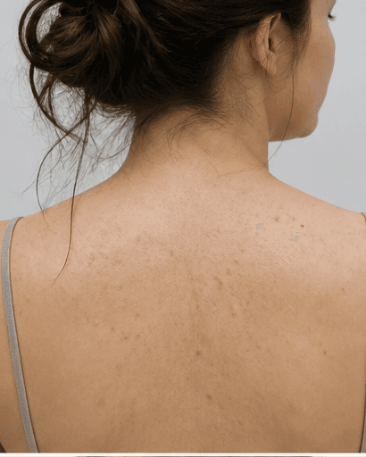 Back & Shoulders: before