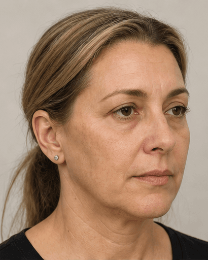 Full Face: before