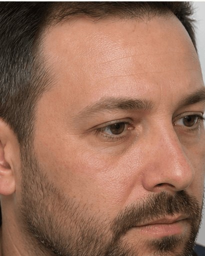 Eyebrow Transplant: before