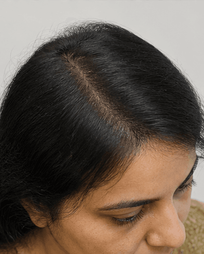 Hair Fall Diagnostics: after