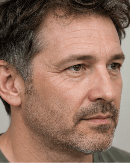 Men's Anti-Wrinkle: before