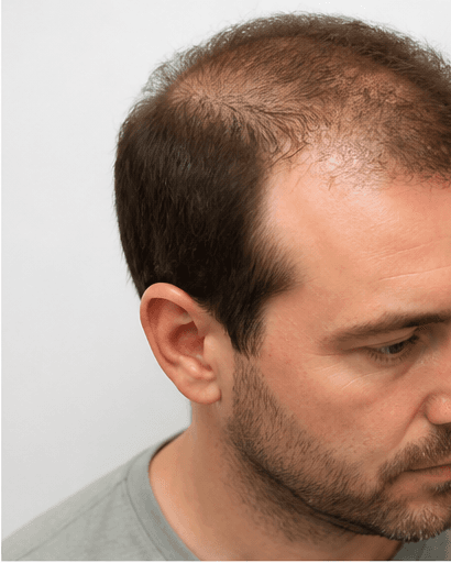 Male Pattern Hair Loss: before