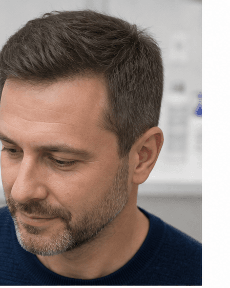 Men's Scalp Treatment: after