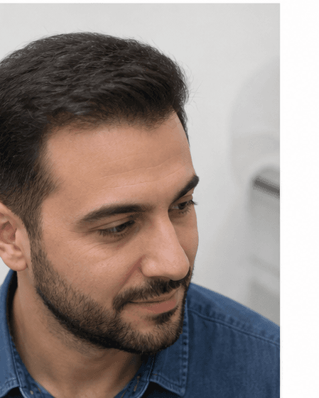 Men's Scalp Treatment: after