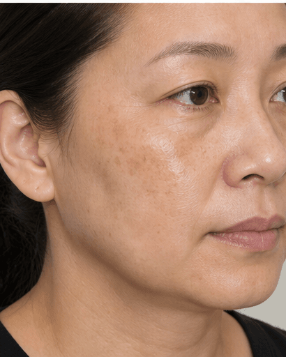 Depigmenting Mask Peel: before