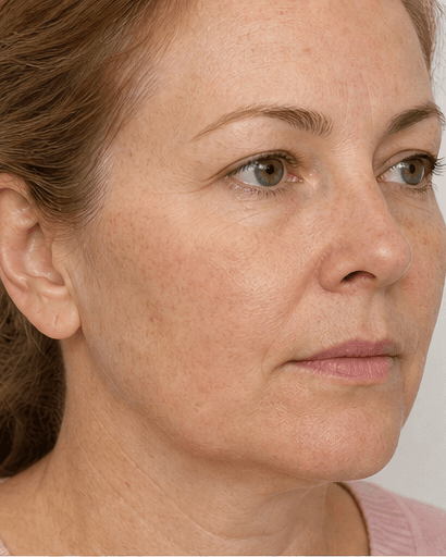 Freckle & Sunspot Clearing: after