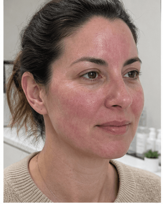 Sensitised Skin Reset: before