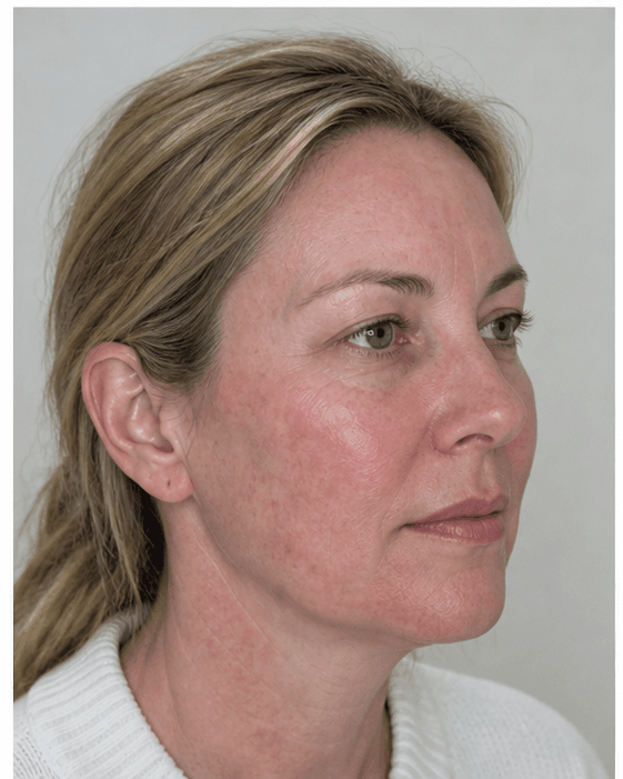 Sensitised Skin Reset: before