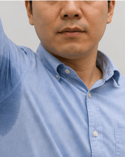 Hyperhidrosis Assessment: before