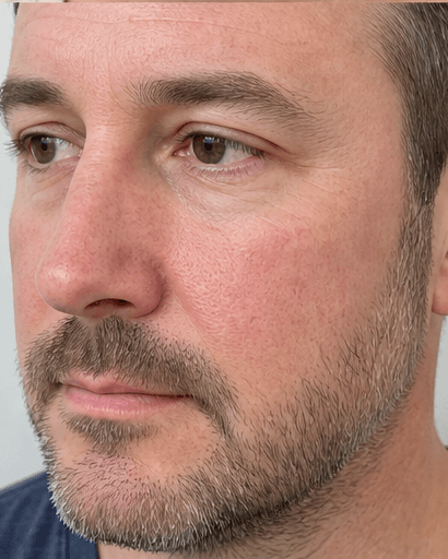 Rosacea Vessel Treatment: after