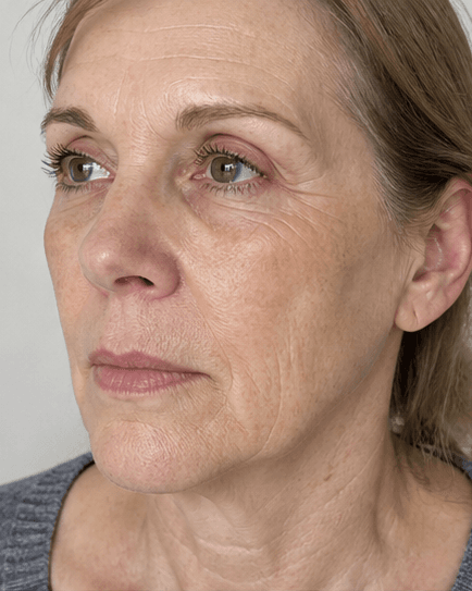 Menopausal Skin Programme: before